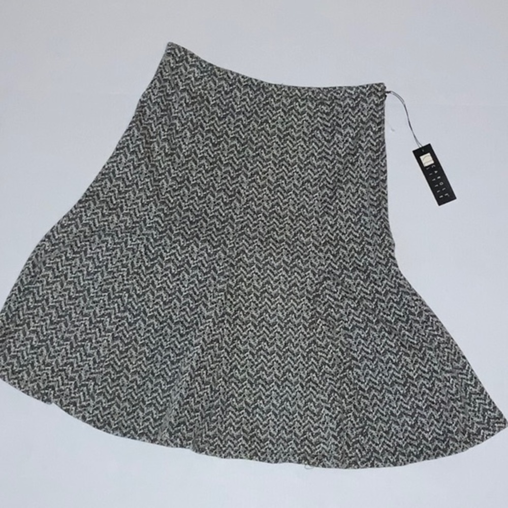 NWT Carole Little Black and White Skirt - Size 8
